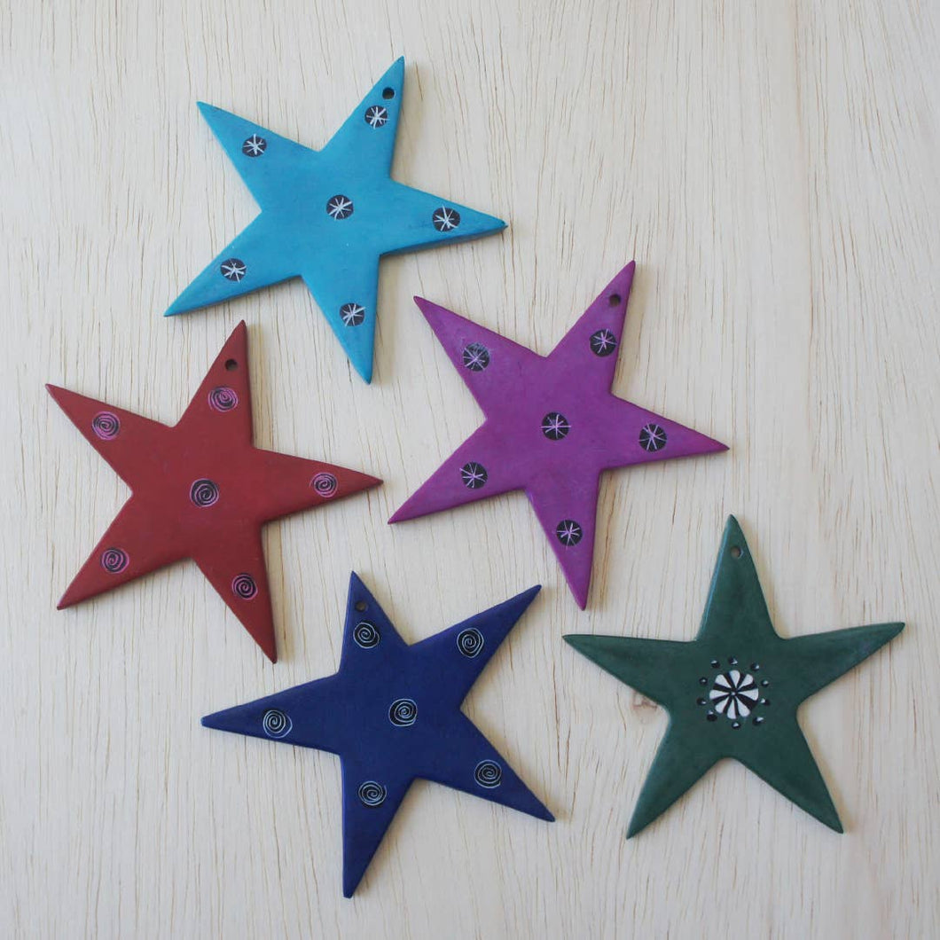 Star Ornament - Pale Blue