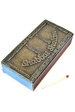 Load image into Gallery viewer, South African Shabbat Shalom Matchboxes: JMB01B  Large Matchbox
