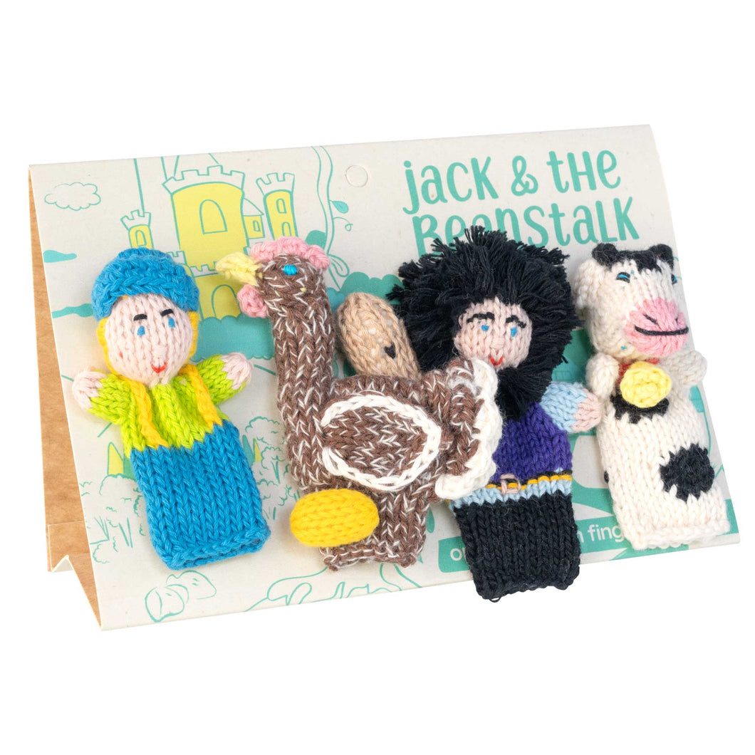 Jack & The Bean Stalk Story Pack of 4 - Organic Cotton - Storytelling Gift