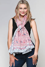 Load image into Gallery viewer, Deepa Block Print Sarongs: Blue Fish
