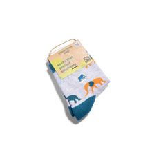 Load image into Gallery viewer, Kids Socks that Protect Elephants | Organic Cotton Kids Sock: Preschool
