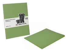 Load image into Gallery viewer, Mr. Ellie Pooh Elephant Dung Paper 8.5 x 11 24-Sheets Pack: Medium Blue
