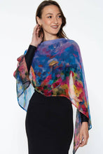 Load image into Gallery viewer, Aloka Scarf - Turquoise &amp; Orchid
