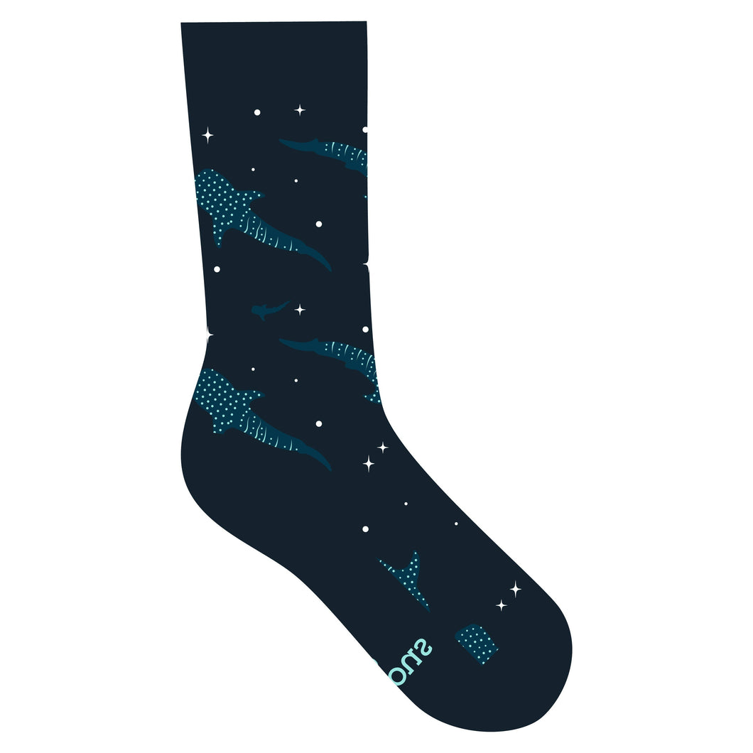 Socks that Protect Whale Sharks - Medium