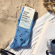 Load image into Gallery viewer, Socks that Protect Orcas - Small
