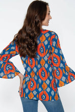Load image into Gallery viewer, Kala Cotton Tunics : Navy Blue Multi / S/M
