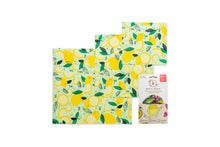 Load image into Gallery viewer, Bees Wrap Reusable Beeswax Food Wraps 3 Pack - Fresh Squeeze
