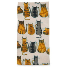 Load image into Gallery viewer, Cats About It Tea Towel
