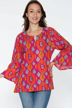 Load image into Gallery viewer, Kala Cotton Tunics : Navy Blue Multi / S/M
