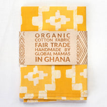 Load image into Gallery viewer, Napkin: Ikat - Gold-Organic
