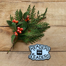 Load image into Gallery viewer, Vinyl Stickers - "Readers Are Leaders"

