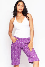 Load image into Gallery viewer, Block Print Cotton Shorts : Navy / S/M
