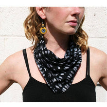Load image into Gallery viewer, Hand Batiked Organic Cotton Bandanas: Assorted Fabric
