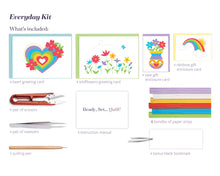 Load image into Gallery viewer, Create-a-Quill DIY Quilling Kit:  Everyday
