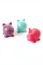 Load image into Gallery viewer, Colorful Soapstone Pigs
