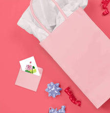 Load image into Gallery viewer, Pink Lotus Gift Enclosure Mini Card
