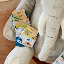 Load image into Gallery viewer, Kids Socks that Protect Elephants | Organic Cotton Kids Sock: Preschool
