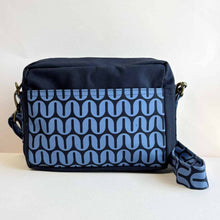 Load image into Gallery viewer, Small Crossbody - Retro Prints - Camera Bag Crossbody : Forest Green
