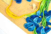 Load image into Gallery viewer, Artist Series - Quilled Irises, Van Gogh Greeting Card

