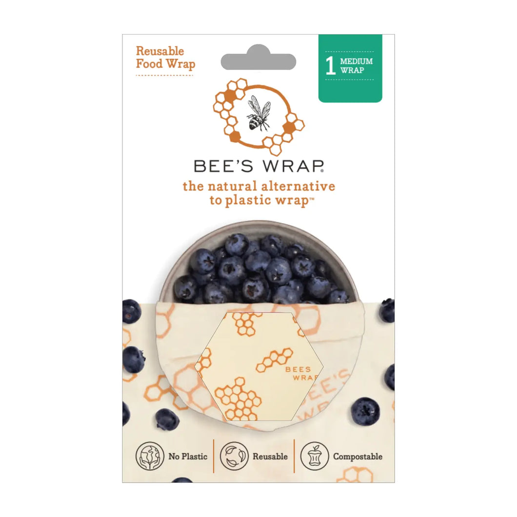 1 Medium Wrap - Honeycomb Print