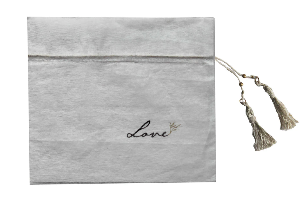 Cotton Gift Bags - Love
