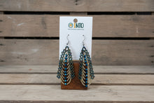 Load image into Gallery viewer, Trellis Beaded Earrings
