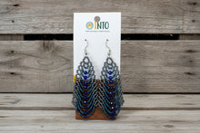 Load image into Gallery viewer, Trellis Beaded Earrings

