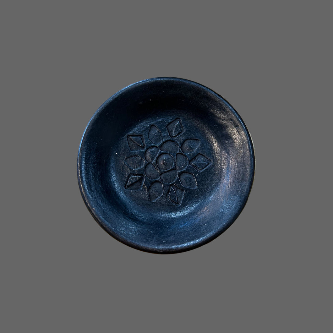 Black Ceramic Teaspoon Rest