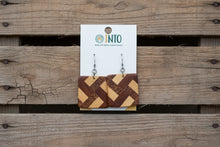 Load image into Gallery viewer, Taracea Dangle Quilt Design Earrings
