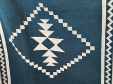 Load image into Gallery viewer, Open Poncho w/ Buckle and Border
