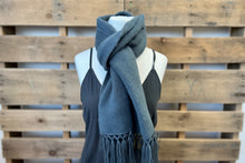 Load image into Gallery viewer, Solid Color Double Stitch Scarf
