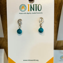 Load image into Gallery viewer, Tagua Sterling Pearl w/ Spiral Posts

