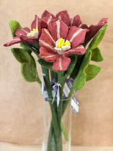 Load image into Gallery viewer, Hand Felted Wool Flowers - Hibiscus
