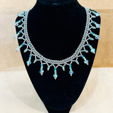 Load image into Gallery viewer, Three Bead Drop Necklace
