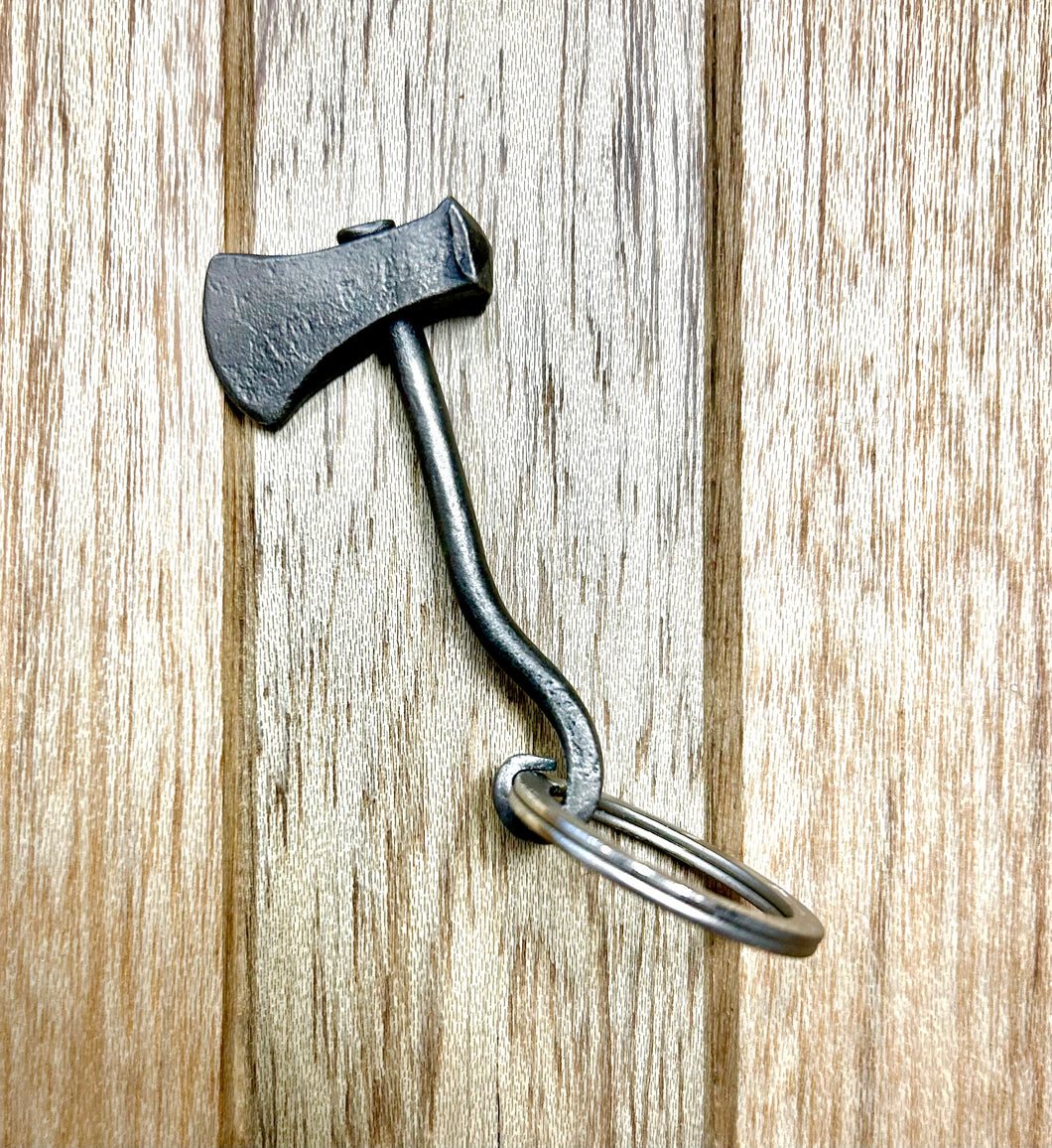 Axe Metal Keychain