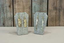 Load image into Gallery viewer, Jicara Metal Etched Earrings
