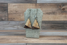 Load image into Gallery viewer, Taracea Dangle Triangle Earrings (with wire)
