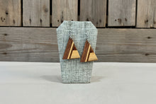 Load image into Gallery viewer, Taracea Dangle Triangle Earrings (with wire)
