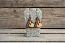 Load image into Gallery viewer, Taracea Dangle Triangle Earrings (no wire)
