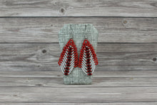 Load image into Gallery viewer, Trellis Beaded Earrings
