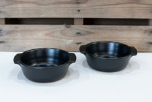 Load image into Gallery viewer, Black Ceramic Personal Sized Lasagna  Dish

