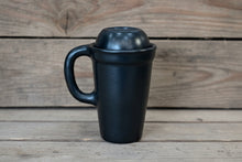 Load image into Gallery viewer, Black Ceramic Travel Mug
