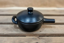 Load image into Gallery viewer, Black Ceramic Soup Crock
