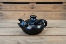 Load image into Gallery viewer, Black Ceramic Animal Sugar Bowl (w. regular lid)
