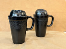 Load image into Gallery viewer, Black Ceramic Travel Mug

