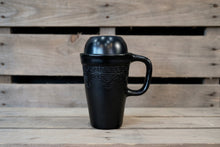 Load image into Gallery viewer, Black Ceramic Travel Mug

