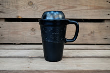 Load image into Gallery viewer, Black Ceramic Travel Mug
