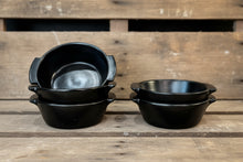 Load image into Gallery viewer, Black Ceramic Personal Sized Lasagna  Dish
