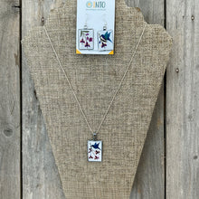 Load image into Gallery viewer, Hand Pressed Flower Sets (Earrings &amp; Necklace)
