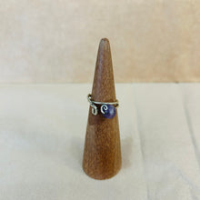 Load image into Gallery viewer, Metal &amp; Stone Spiral Rings
